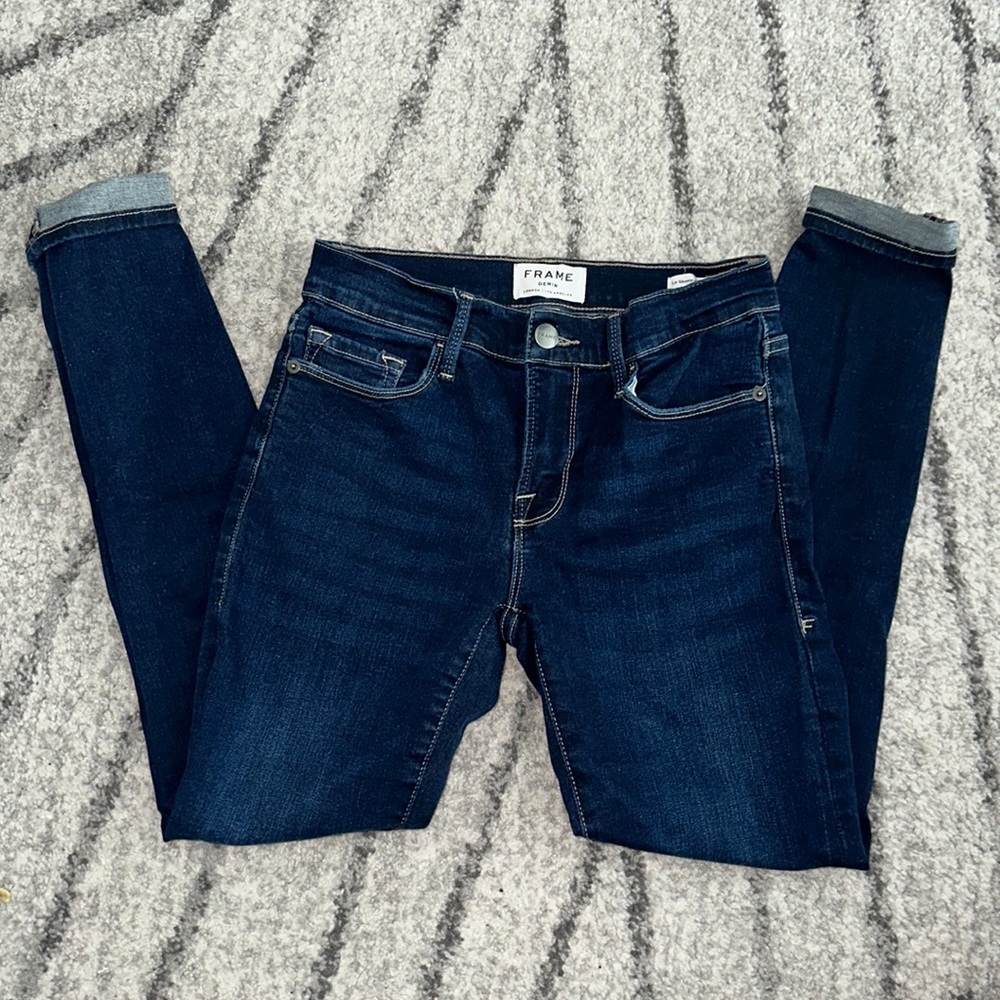 Like new Frame super skinny denim jeans